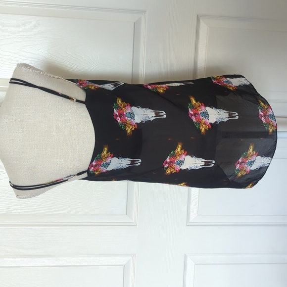 Show Me Your MuMu Black Cowhead Estella Topslip Cami - Picture 8 of 11